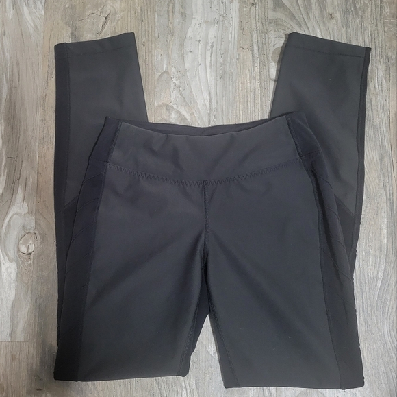 Lululemon leggings with back racer stripe and size 4 - Picture 1 of 8